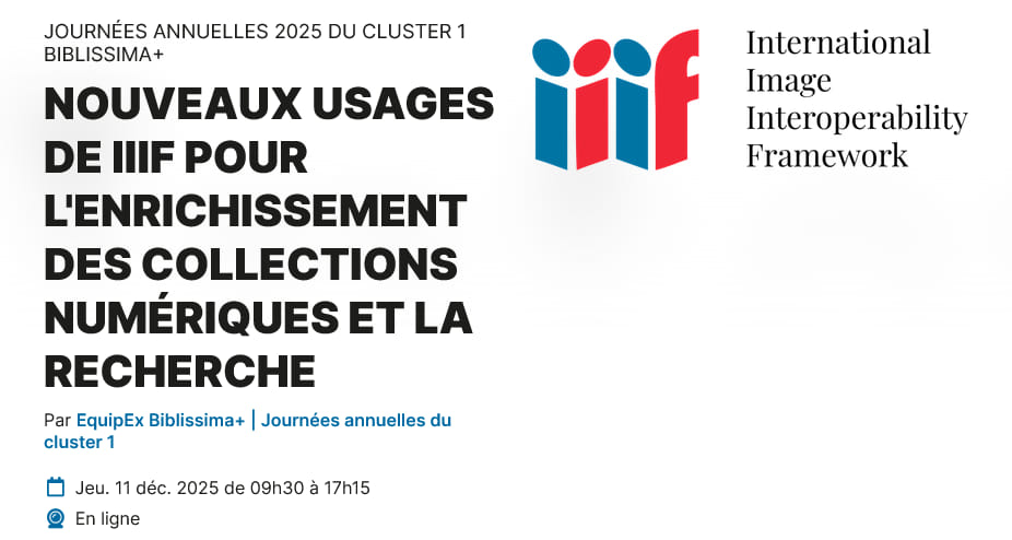 cluster 1 Biblissima+