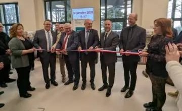 Inauguration de la médiathèque de Tavaux. © DRAC BFC