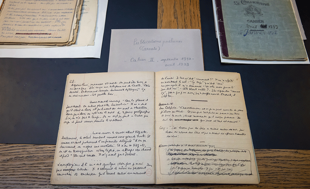 Fonds Albert Camus - Laurent Julliand, Contextes / BnF / Éditions Gallimard