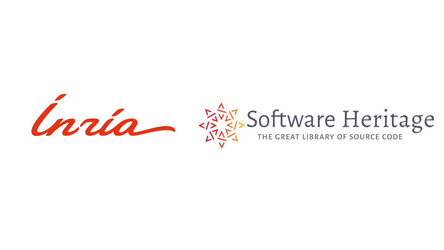 logo de software heritage et de l'inria