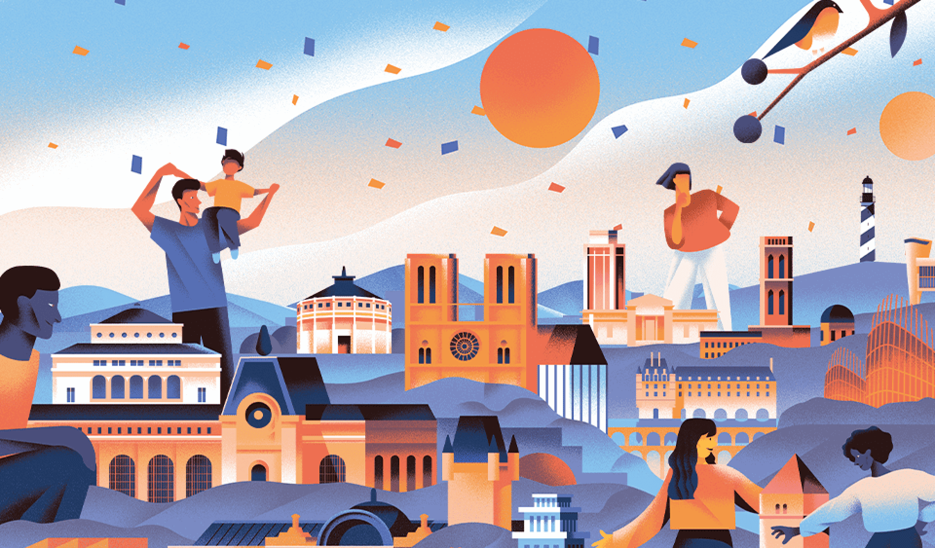 Affiche des Journées européennes du patrimoine (JEP) 2025