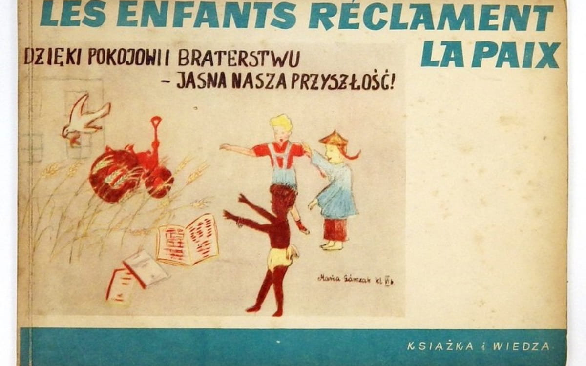 Affiche du colloque « Ouvrir sur le monde : bibliothèque / littérature jeunesse, pour une meilleure compréhension internationale » des 13 et 14 mars 2025