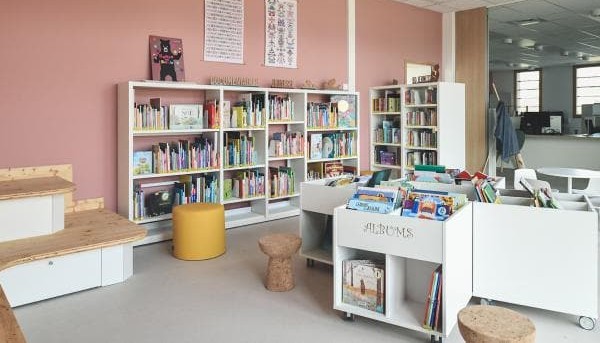 CDI-Médiathèque de Jouy-le-Châtel © Département de Seine-et-Marne / Thomas Gaillard