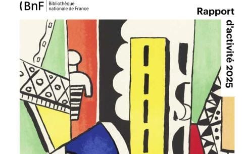 Couverture du rapport d’activité 2025 – Fernand Léger, « La Ville », Éd. Tériade - Paris, 1959 - BnF, département des Estampes et de la photographie