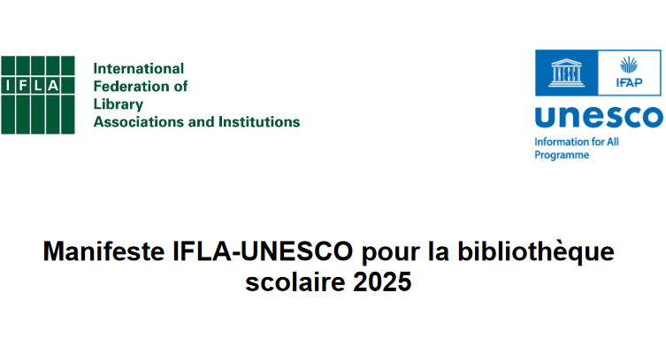 manifeste en faveur des bibliothèques scolaires