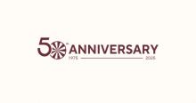 logo des 50 ans du centre international de l'ISSN