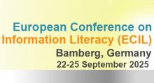 European Conference on Information Literacy (ECIL), du 22 au 25 septembre 2025 à Bamberg, Allemagne